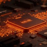 Chip de IA Rebel100 de startup coreana con tecnología eficiente para centros de datos, destacando competencia con NVIDIA y alianzas con Samsung y Arm.