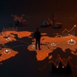 Imagen conceptual de holding inteligente con IA y automatización para gestión corporativa en LATAM y Europa.