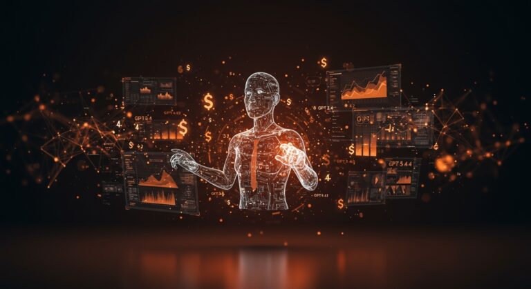 Gestor AI de Gradient Labs aplicando inteligencia artificial en banca con automatización fintech y tecnología GPT avanzada.