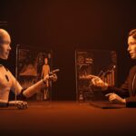 Modelo híbrido de IA y humano en atención al cliente mostrando aumento del 90% en satisfacción, enfocado en startups LATAM y España.