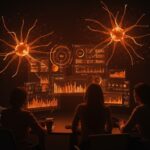 Founders analizando costos y retorno de inversión en inteligencia artificial 2026 para startups, destacando mayor gasto en IA que en nómina.