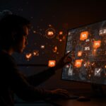 Análisis visual sobre la investigación profunda en IA y la verificación de fuentes con un enfoque en citas incorrectas en ChatGPT, Claude y Gemini Deep Research.