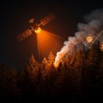 Satélite argentino con inteligencia artificial detectando incendios forestales tempranamente, destacando innovación tecnológica y fundraising en startups latinoamericanas.