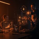 Startup de LATAM usando inteligencia artificial para automatizar compliance regulatorio con herramientas de RegTech en un ambiente tecnológico avanzado.