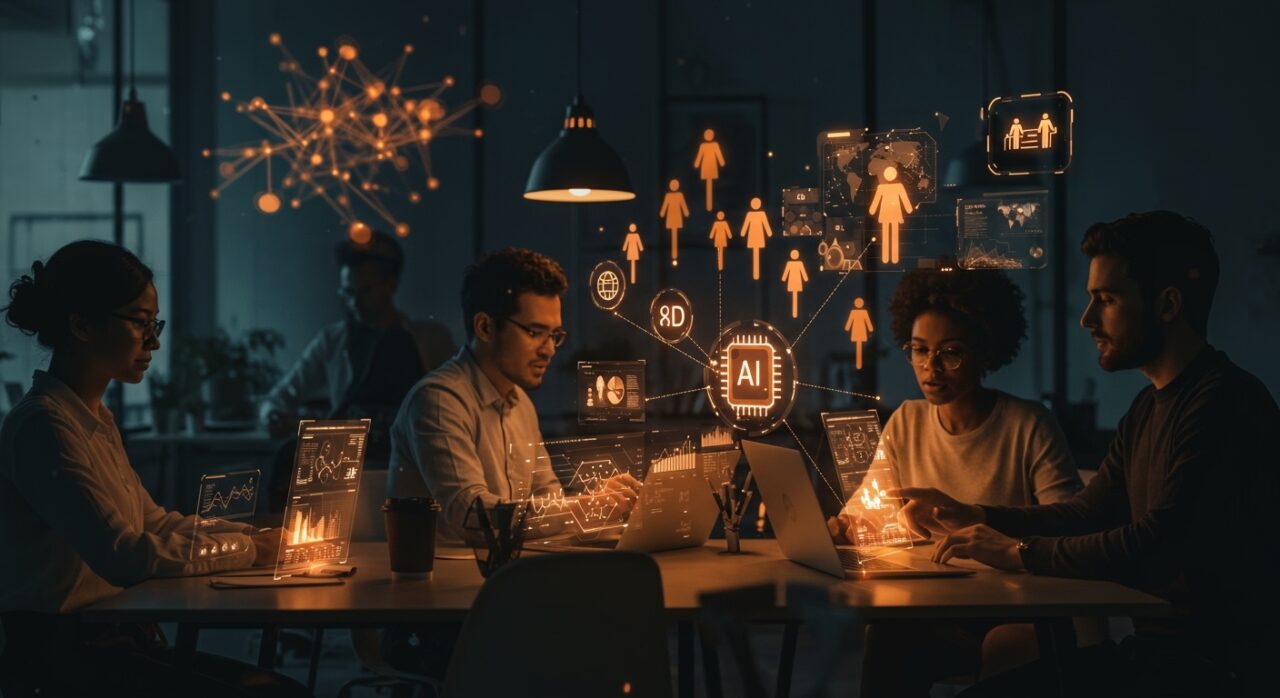 Inteligencia artificial transformando startups y pymes en 2026 con casos de uso reales y productividad aumentada.