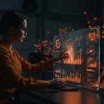 Inteligencia artificial en finanzas empresariales 2026 mostrando automatización financiera y reemplazo de Excel con tecnologías IA.