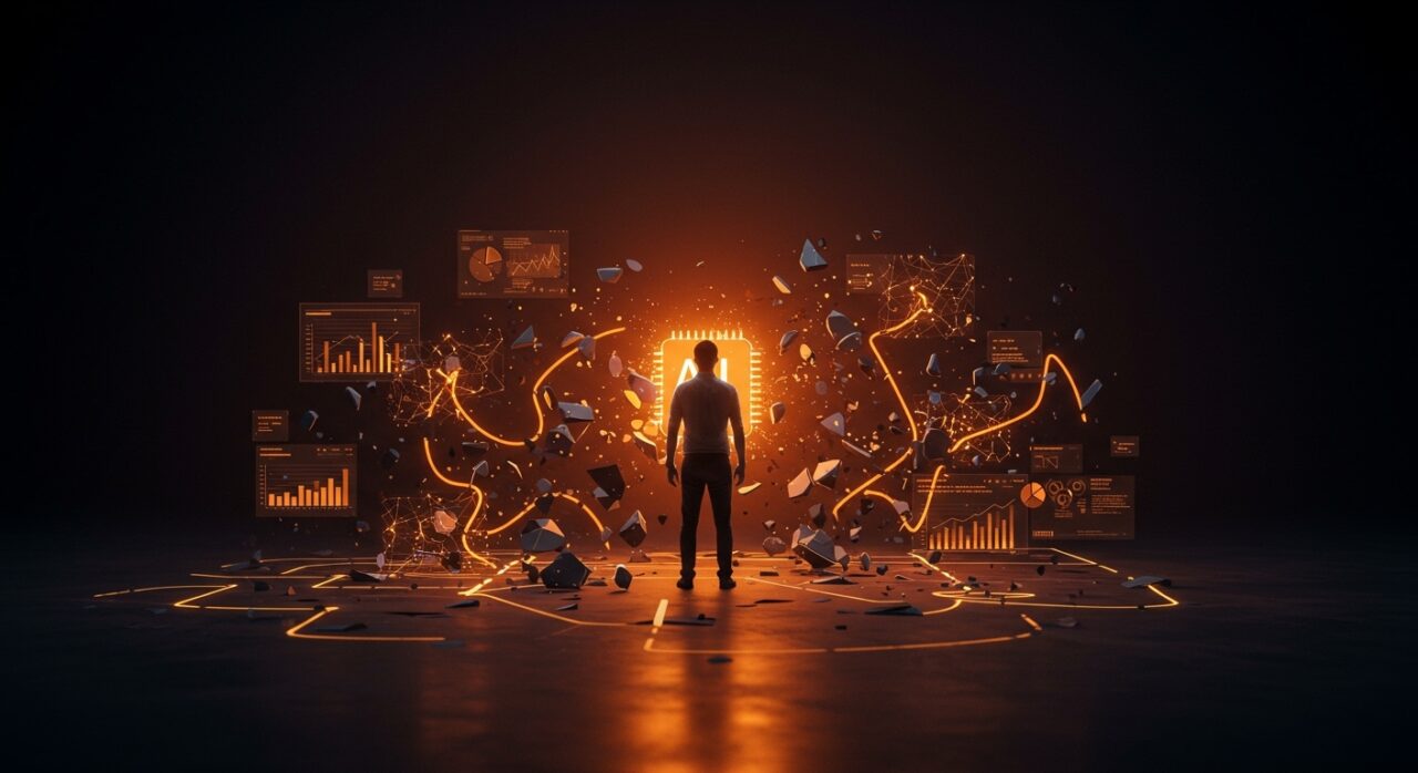 Fracaso de proyectos de inteligencia artificial en startups por falta de roadmap tecnológico y mala planificación.