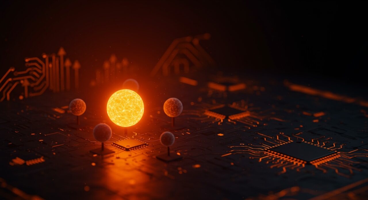 Visualización comparativa entre sistemas de IA single-agent y multi-agent destacando eficiencia y costo en arquitectura de inteligencia artificial.