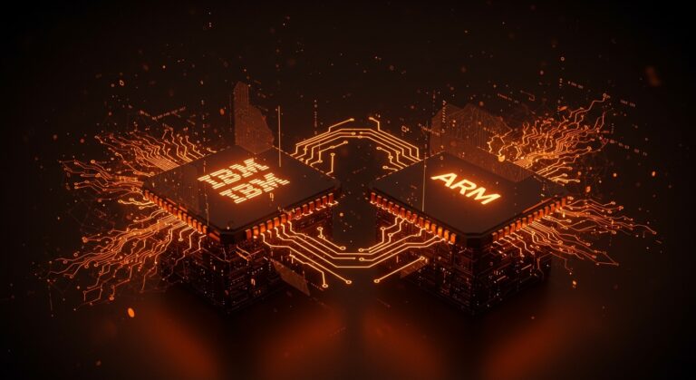 Hardware empresarial con arquitectura dual de IBM y Arm optimizado para inteligencia artificial y tendencias tecnológicas 2026.