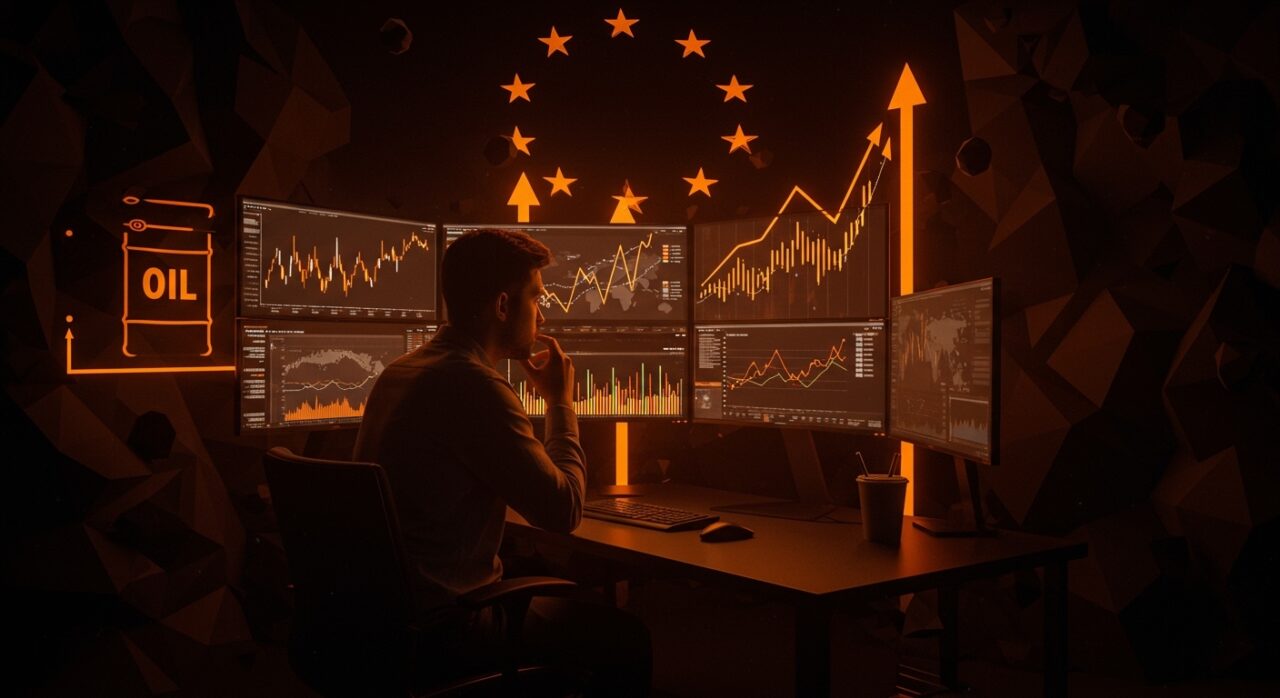 Startup analizando el impacto del impuesto a energéticas y subida del petróleo en el mercado energético de la Unión Europea.