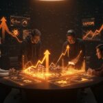 Colaboración creativa en la industria del videojuego para recuperar relevancia cultural mediante estrategias de marketing digital y viralidad.