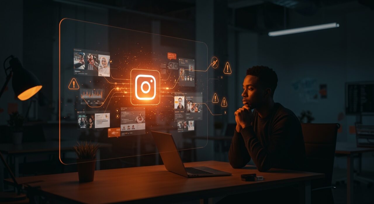 Impacto de la nueva regla del algoritmo Instagram 2026 en el alcance de contenido para startups y agregadores de contenido.