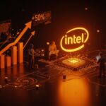 Intel sube más del 50% en abril impulsado por avances en semiconductores IA y nuevas fábricas, impacto para founders en hardware y tecnología.