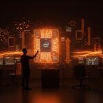 Intel resultados 2026 muestra crecimiento del 20% impactando a startups hispanas de hardware, IA y semiconductores en el mercado tecnológico.