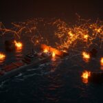 Bloqueo naval en el estrecho de Ormuz deteniendo exportaciones de petróleo iraní, impacto en la crisis energética global 2026.