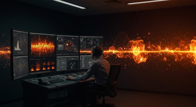 Detección de incendios con IA en infraestructura crítica usando FireTrack de IREX, visualización avanzada de video analytics y automatización.