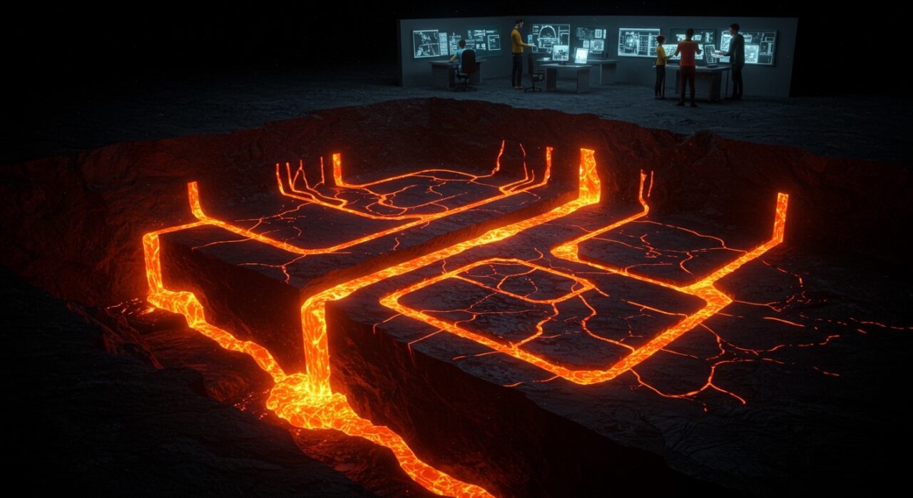 Magma en Islandia como fuente de energía geotérmica ilimitada para startups cleantech y sistemas geotérmicos mejorados en energía renovable.