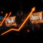 Estación espacial comercial en órbita mostrando oportunidades de negocio para startups en el mercado espacial en crecimiento.