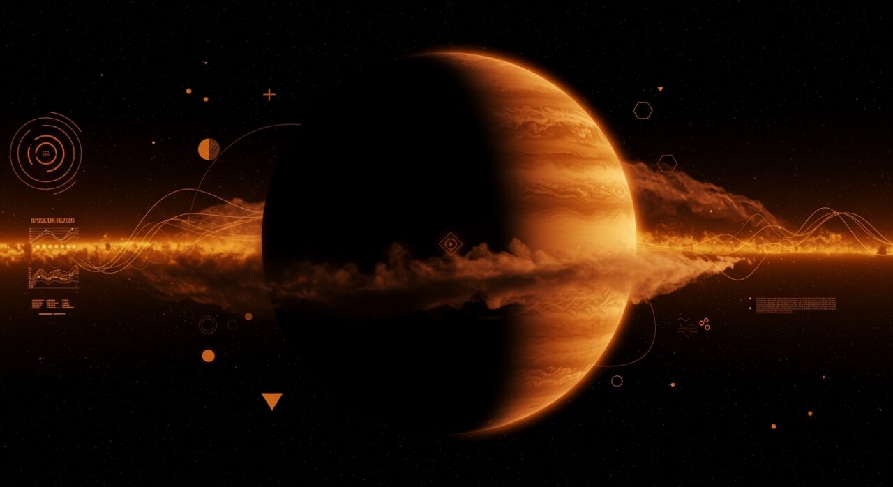 Telescopio James Webb detecta nubes de agua en el exoplaneta Epsilon Indi Ab destacando avances en deep tech y tecnología espacial.