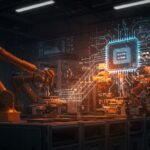 Fábrica automatizada en Japón produciendo chips de 1.4 nm integrando inteligencia artificial y desafiando el mercado global de semiconductores.