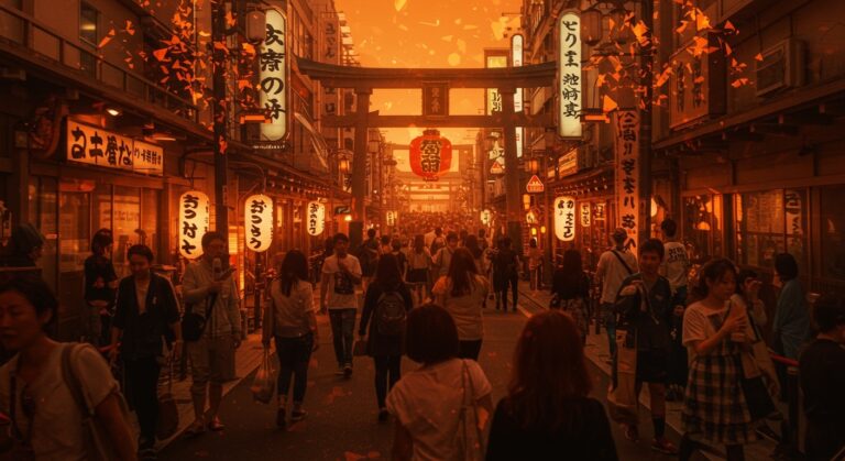 Turistas causando desorden y choque cultural en Japón generando malestar en la cultura japonesa ante el overtourism.