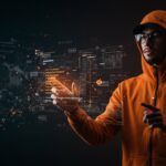 Visualización artística del IR de JavaScript JSIR de Google con análisis de código, desofuscación y transformaciones source-to-source en un contexto de automatización y código abierto.