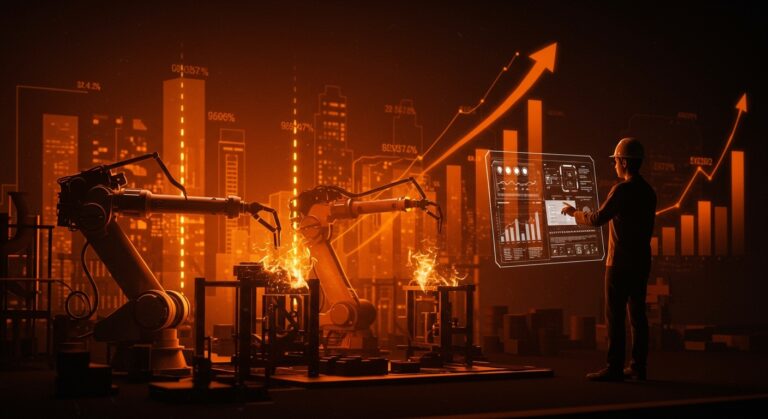 Automatización en Ciudad Juárez transformando empleos manufactureros con tecnología Industria 4.0 y startups de IA impulsando innovación y exportaciones.