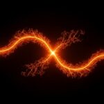 Visualización de megamerges en Jujutsu fusionando ramas de código sin conflictos, destacando control de versiones y trabajo en equipo en startups tech.