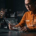 CPA utilizando inteligencia artificial para automatizar declaraciones fiscales en startup fintech con financiamiento seed.