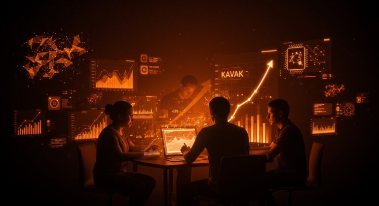 Visualización de capital de riesgo récord impulsado por startups en Latinoamérica, destacando inversión en fintech e inteligencia artificial.