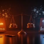 Comparativa visual entre Kimi Code y Claude Code mostrando eficiencia de costos y rendimiento en modelos de IA para desarrollo de código.