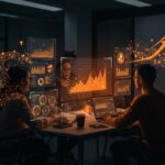 Kincode IA utilizando inteligencia artificial para People Analytics en startups, optimizando recursos humanos y prediciendo rotación de personal.