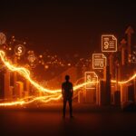 Founder celebrando financiamiento de $50M con Nvidia en startup de legal tech e inteligencia artificial.