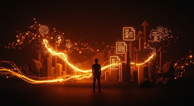 Founder celebrando financiamiento de $50M con Nvidia en startup de legal tech e inteligencia artificial.