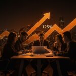 Fundadores de PYMEs chilenas discutiendo estrategias ante propuestas de impuesto fijo 12,5% en la ley miscelánea 2026 para reactivación económica.