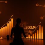 Fundador supervisando crecimiento rentable de startup SaaS en Málaga con estrategia sin VC, representando 200M€ ARR y crecimiento orgánico.