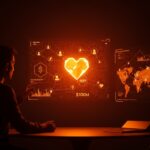Inversión de Match Group en Sniffies app con símbolo digital que representa funding estratégico en startups LGBTQ+ y expansión tecnológica.