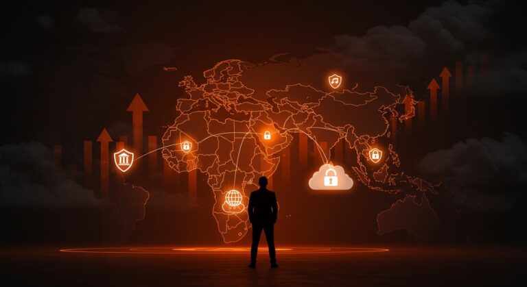 Riesgos digitales y ciberseguridad para la banca latinoamericana por conflicto en Medio Oriente con enfoque en vulnerabilidades cloud y ataques cibernéticos.