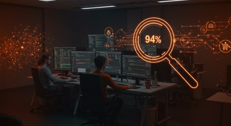 Equipo de Mercadona Tech desarrollando un buscador propio con inteligencia artificial, logrando un ahorro del 94% en costos SaaS con Claude Code.