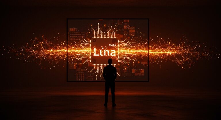 Fundador de startup contemplando el cierre del proyecto open-source Llama de Meta con alternativas IA emergentes y tecnología startup.