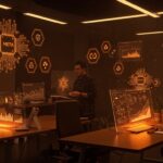 Startup latinoamericanas colaborando con tecnología Meta Hyperion AI enfocada en energía y sostenibilidad para crecimiento tecnológico.