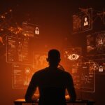 Monitoreo laboral con IA en Meta mostrando riesgos legales y privacidad de empleados en startups tech hispanas.