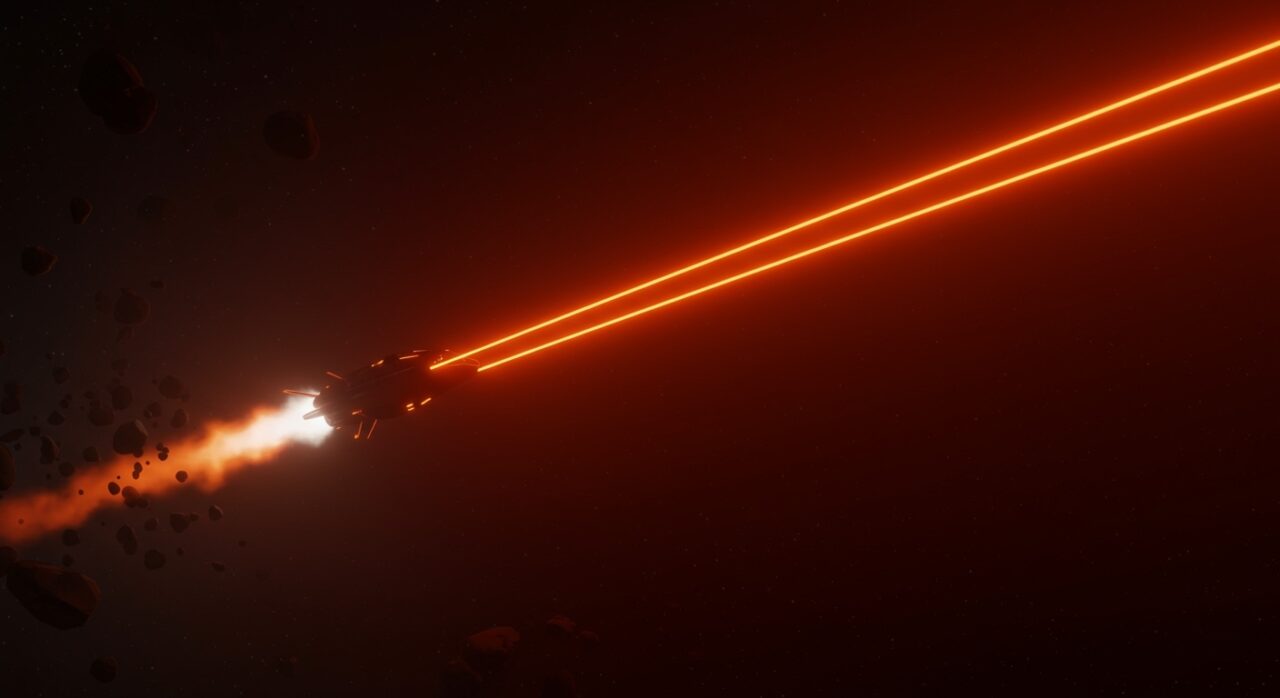 Metajet innovador con propulsión láser de Texas A&M avanzando en viajes interestelares sin combustible.