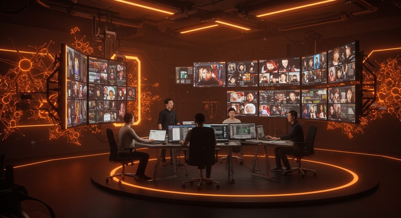 Producción masiva de microdramas con inteligencia artificial en China, destacando el mercado audiovisual valorizado en 14 mil millones de dólares y oportunidades para startups tech en LATAM.