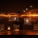 Modelos de inteligencia artificial de Microsoft para startups y automatización con interfaces holográficas en ecosistema tecnológico innovador.