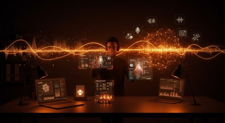 Modelos de inteligencia artificial de Microsoft para startups y automatización con interfaces holográficas en ecosistema tecnológico innovador.