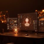 Microsoft Teams SDK integrando agente conversacional IA en entorno empresarial con automatización y conectividad avanzada.