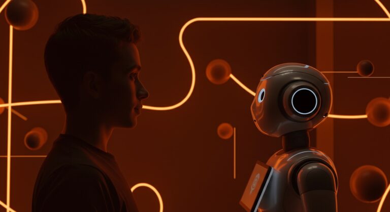 MirrorBot, robot social innovador de Cornell que fomenta el contacto visual y la interacción humana mediante robótica social.