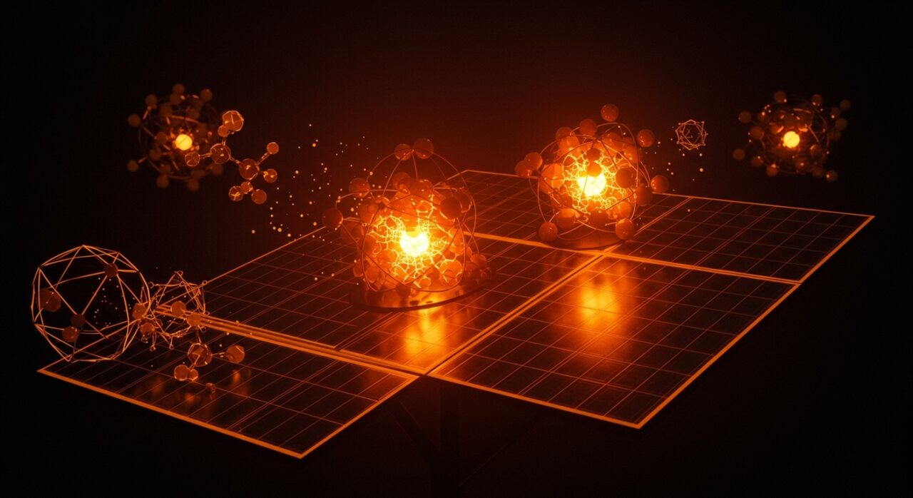 Innovación tecnológica en energía solar con molibdeno y fisión de singlete para energías limpias y alta eficiencia.