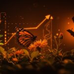 Mariposa monarca y oportunidades para startups verdes en agtech y sostenibilidad ante la caída poblacional.